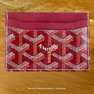 Goyard 🏷️ Authentic Saint Sulpice Card Holder | Full Set (Unisex)